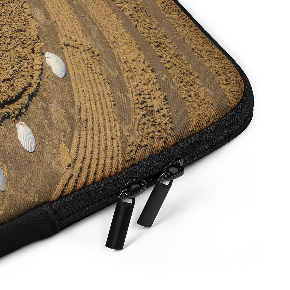 Thumbnail: I Left My Heart On The Beach Laptop Sleeve