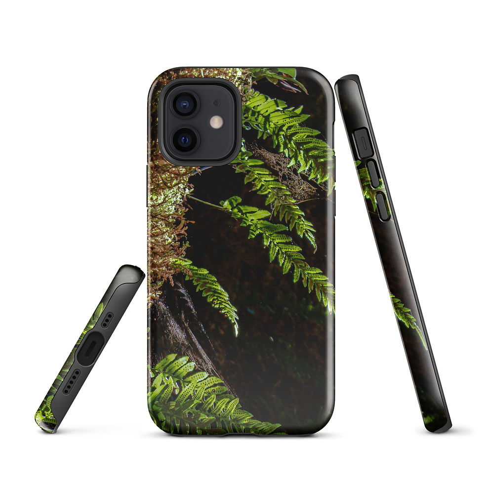 Thumbnail: Backlit Fern Fronds Tough Case for iPhone®