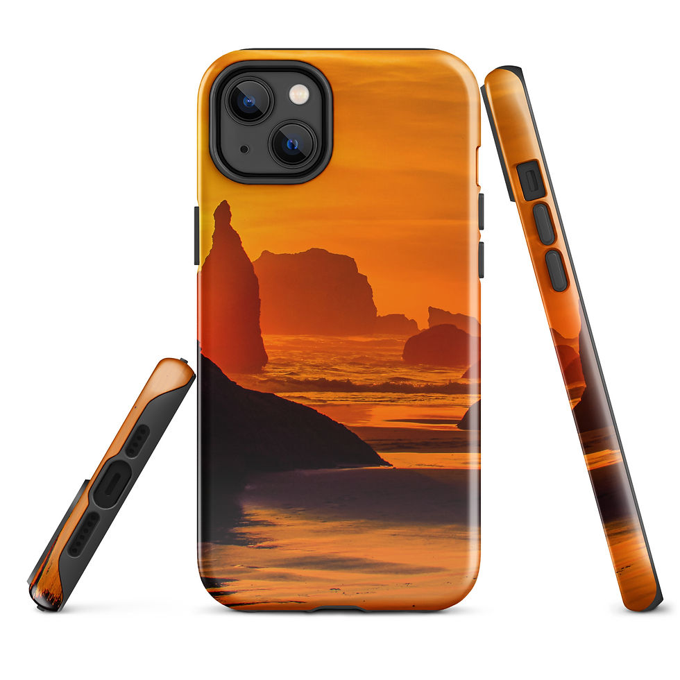 Thumbnail: Stacks of Gold Tough Case for iPhone®
