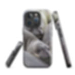 Thumbnail: Elephant Seal Puppy Pile Tough Case for iPhone®
