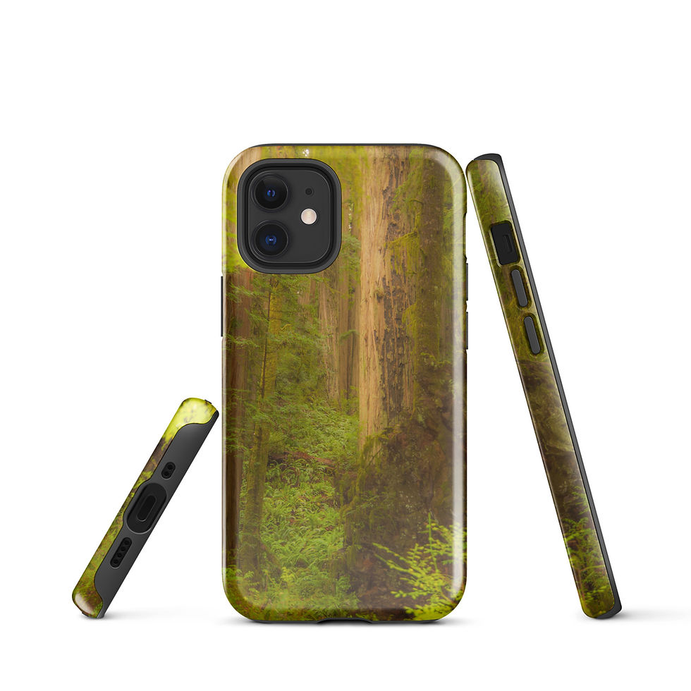 Thumbnail: Misty Oregon Woods Tough Case for iPhone®
