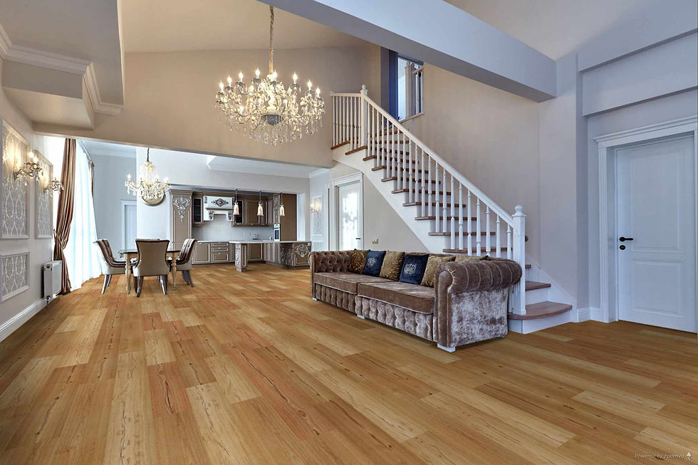 Spotted Gum Feature Brush Finish 190mm