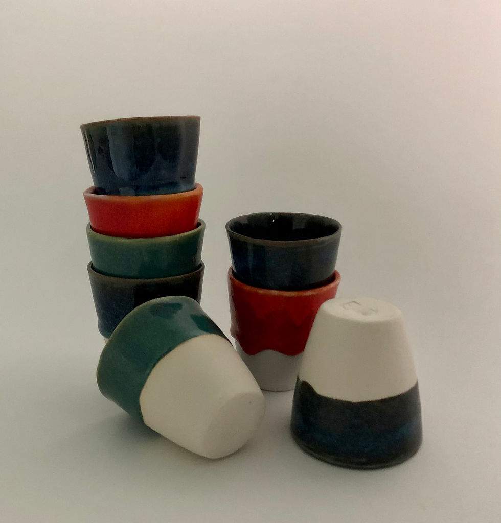 Set of two espresso cups