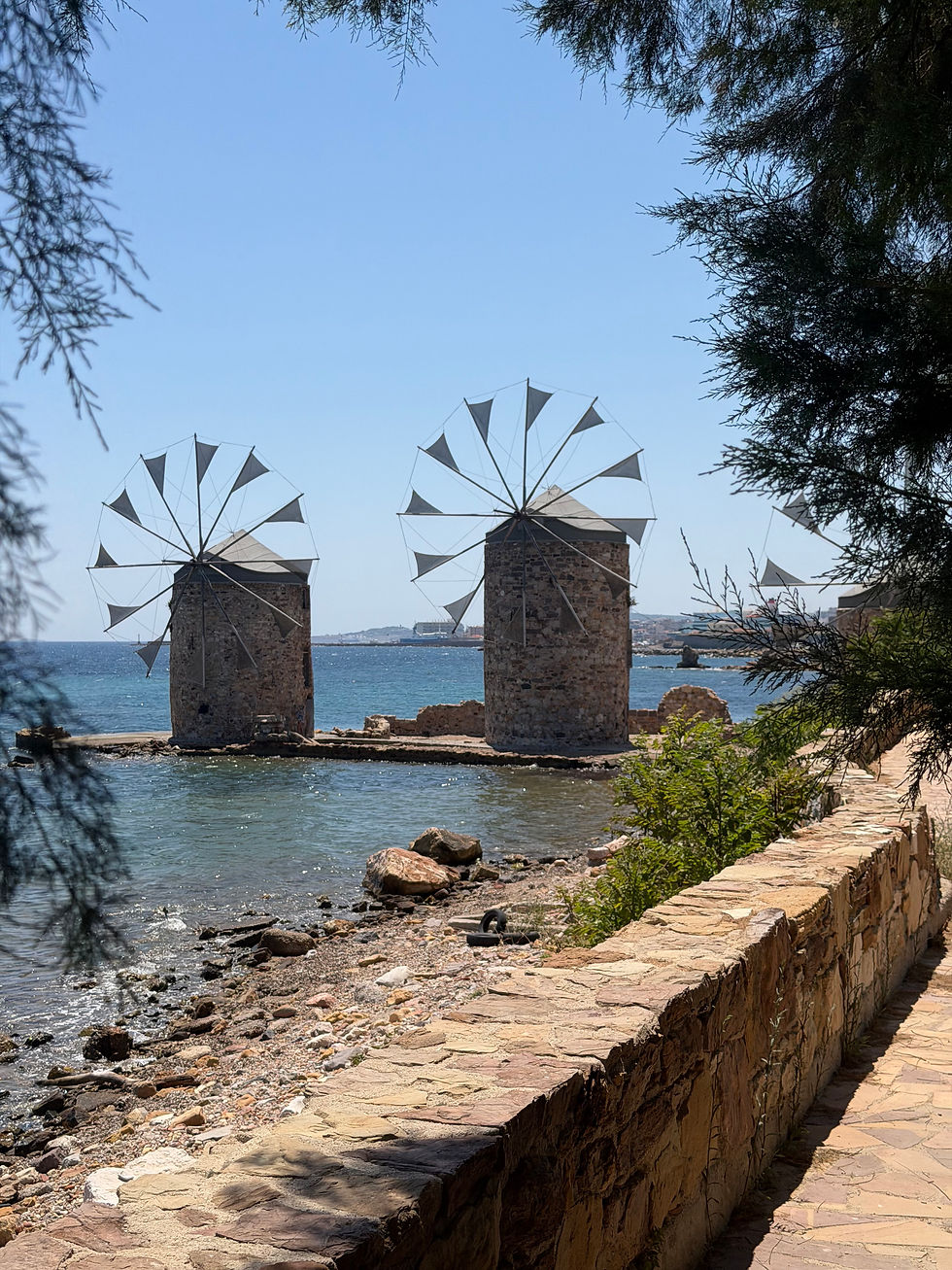 windmills of chios