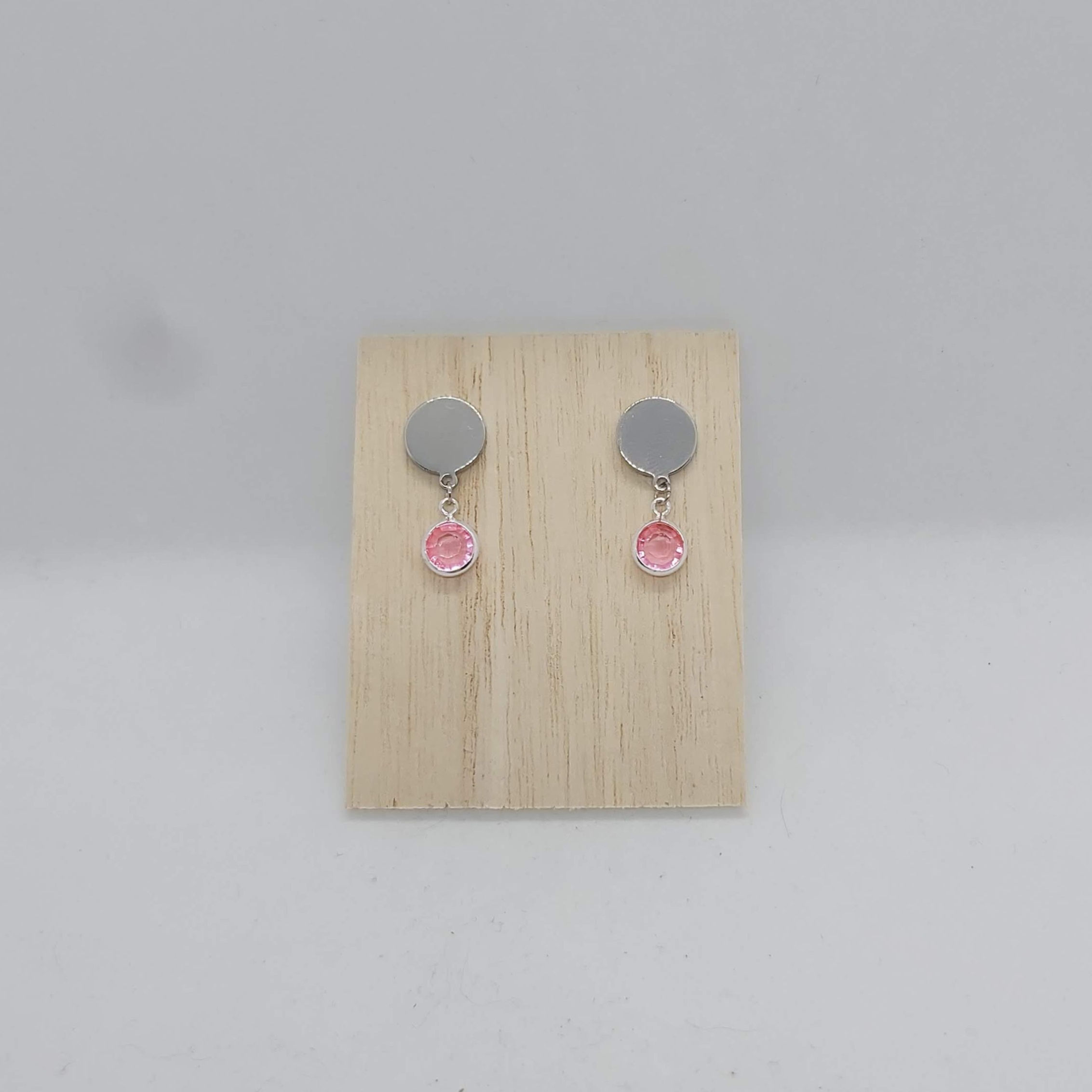 Crystal rose - silver