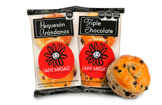 Bisuquets reuesón y chocolate ¡AH! MIGAS