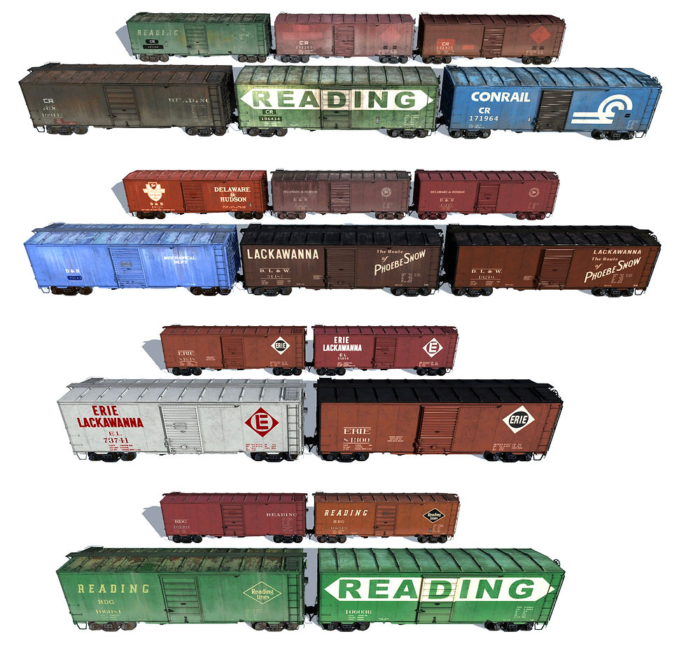 Now Available: 40ft Steel Box Cars