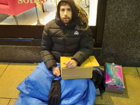 Christmas boxes for rough sleepers