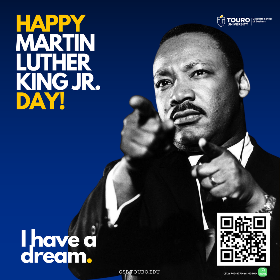 HAPPY MARTIN LUTHER KING JR. DAY! (1080 x 1080 px)