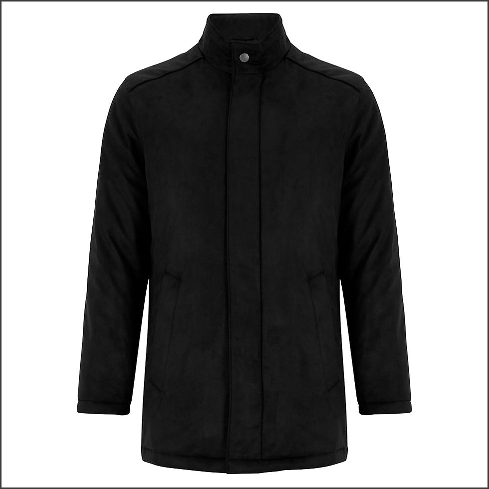 Douglas "Darcy" Casual Black Coat