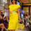 Miniatura: Yellow pencil dress