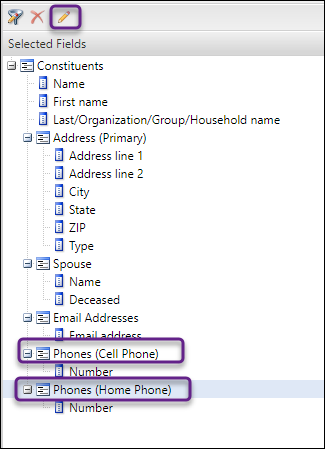 Blackbaud CRM Screen Shot