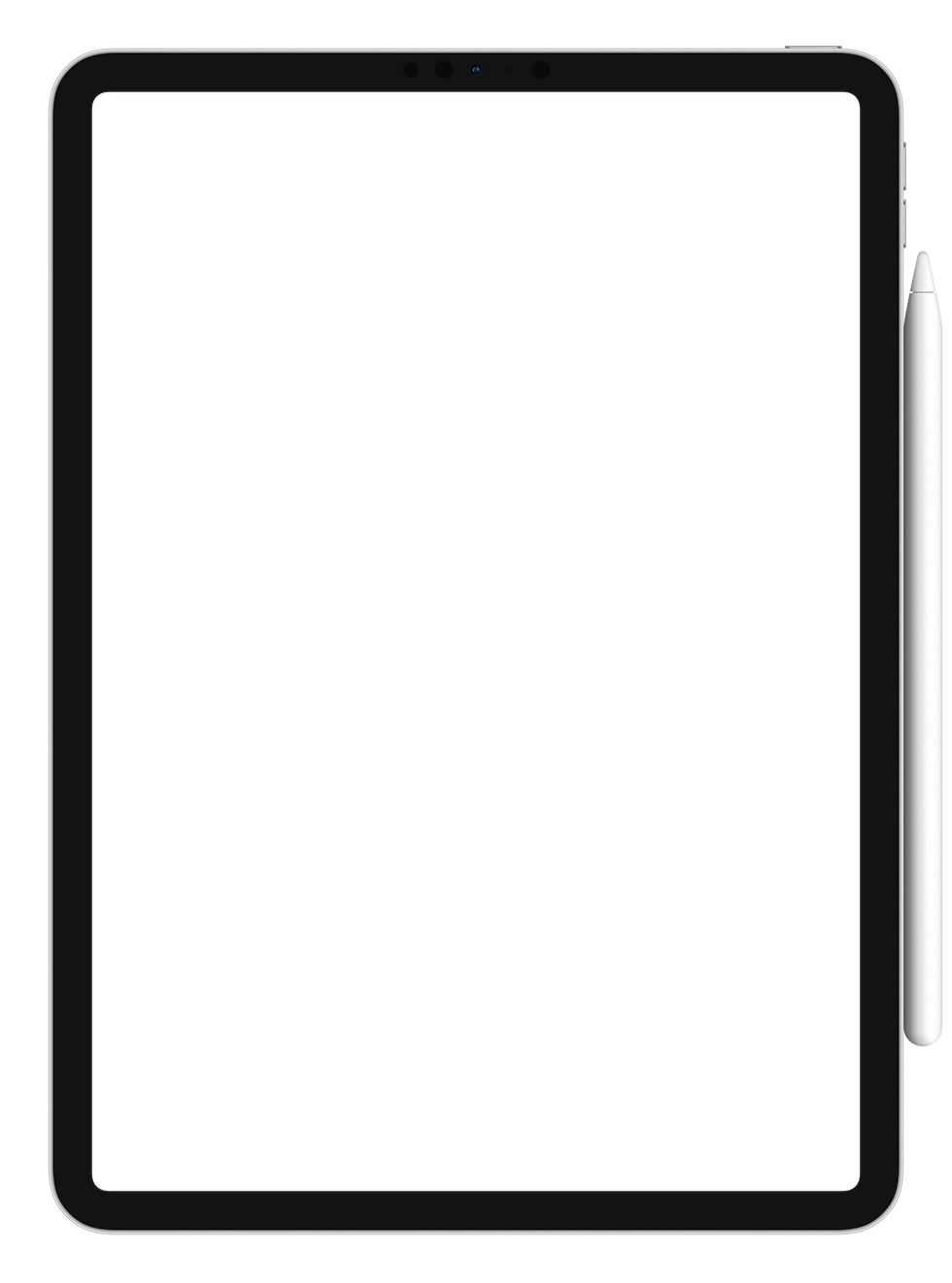 Apple iPad Pro 11_ Silver - Portrait