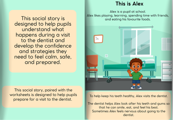 Thumbnail: Social Stories l  Going To The Dentist Social Story