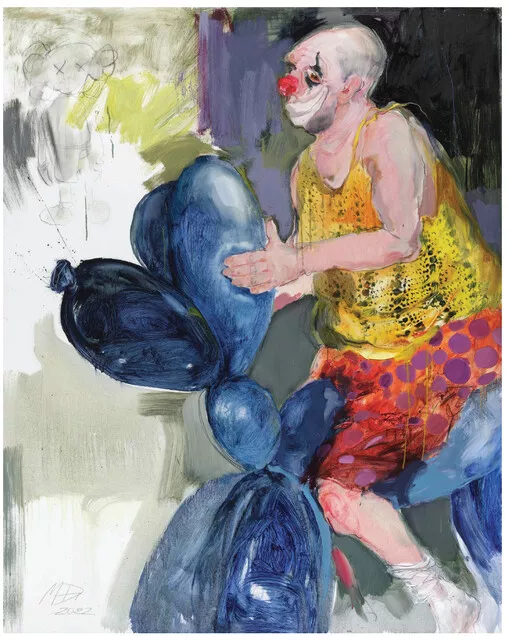 Meda Norbutaitė Cirkas, 2022 Drobė, aliejus 150x120 cm Arūno Baltėno nuotr