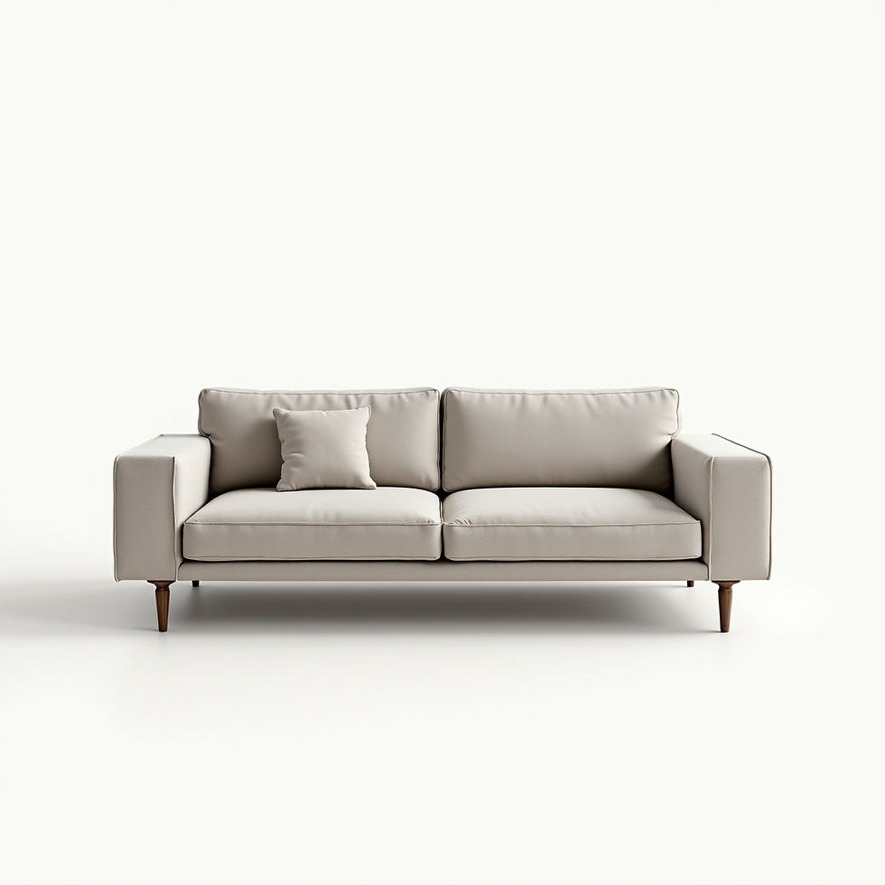 Minimalist Fabric Couch