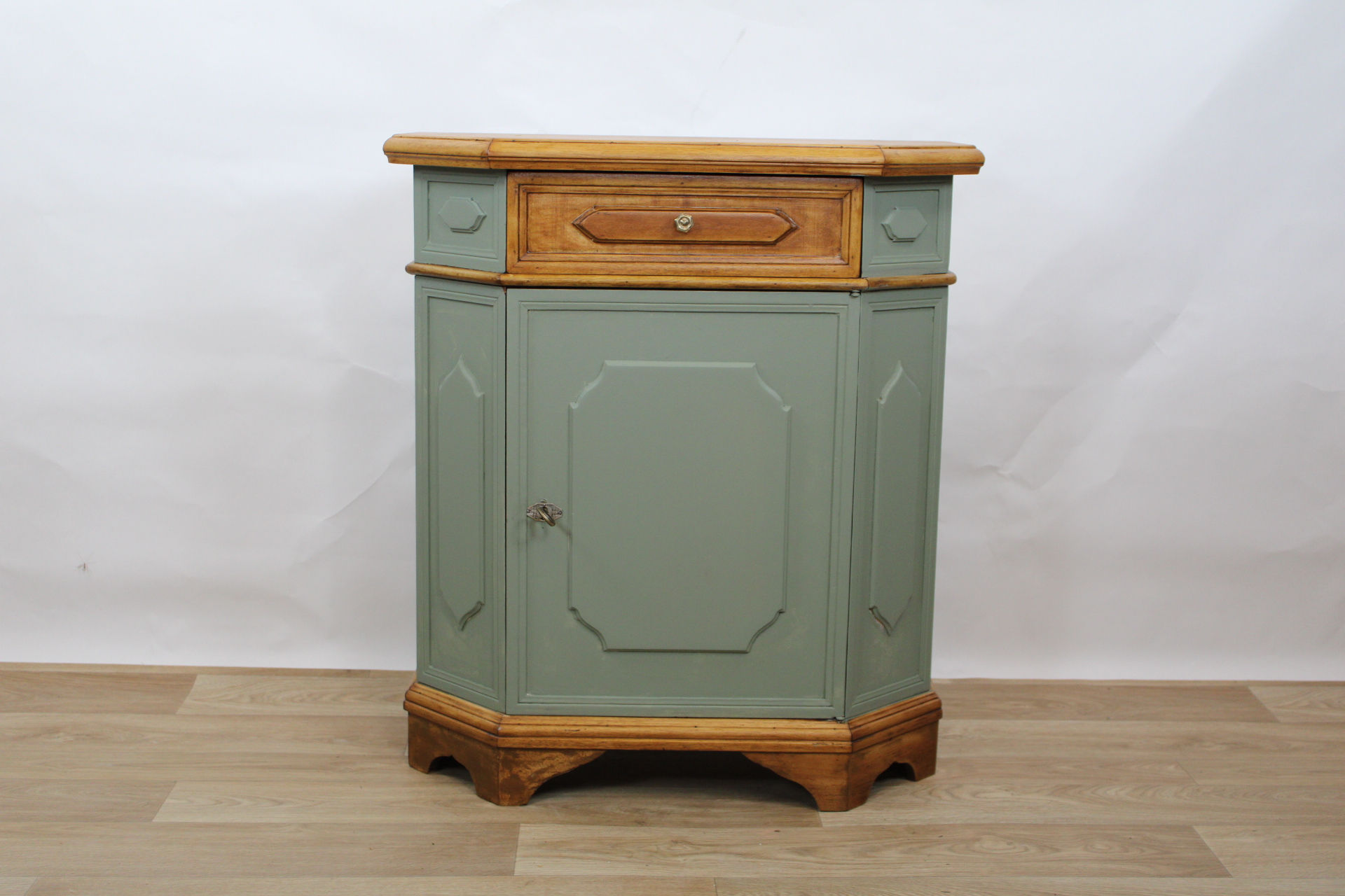 Confiturier vintage vert sauge france