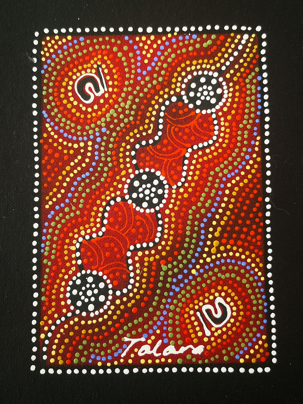 ABORIGINAL ARTWORK HANDMADE