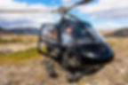 Helen Falls Lodge Helicopter for Atlantic Salmon Fishing