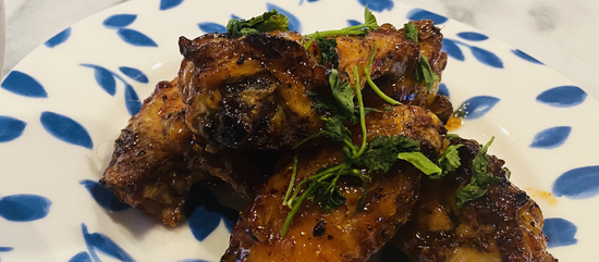 Getting Figgy with It: Spicy Fig Garlic Air Fryer Wings
