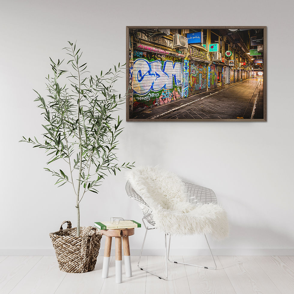 Thumbnail: Melbourne Centre Place Street Art Graffiti