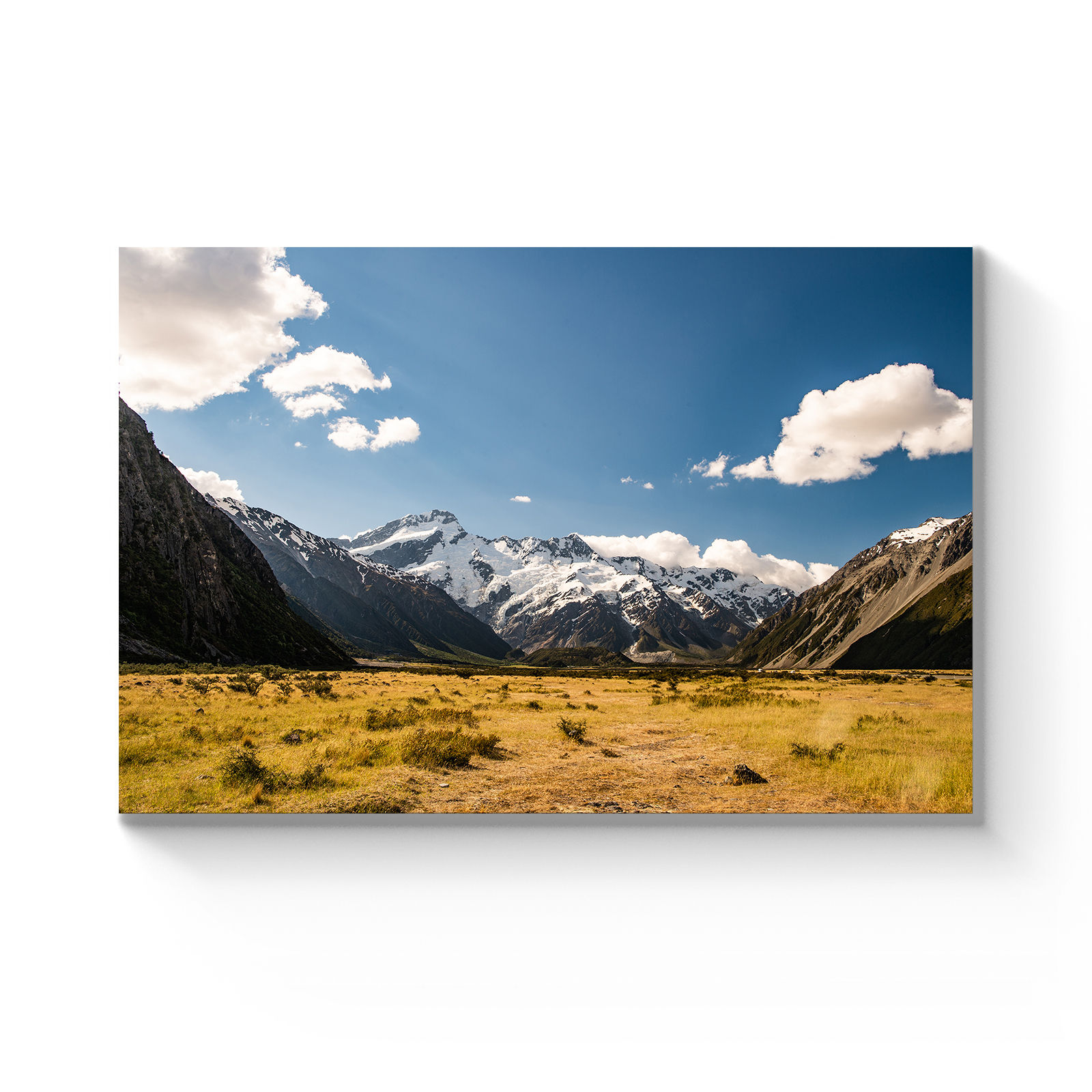 Mt. Cook Icy Mountain Road 1