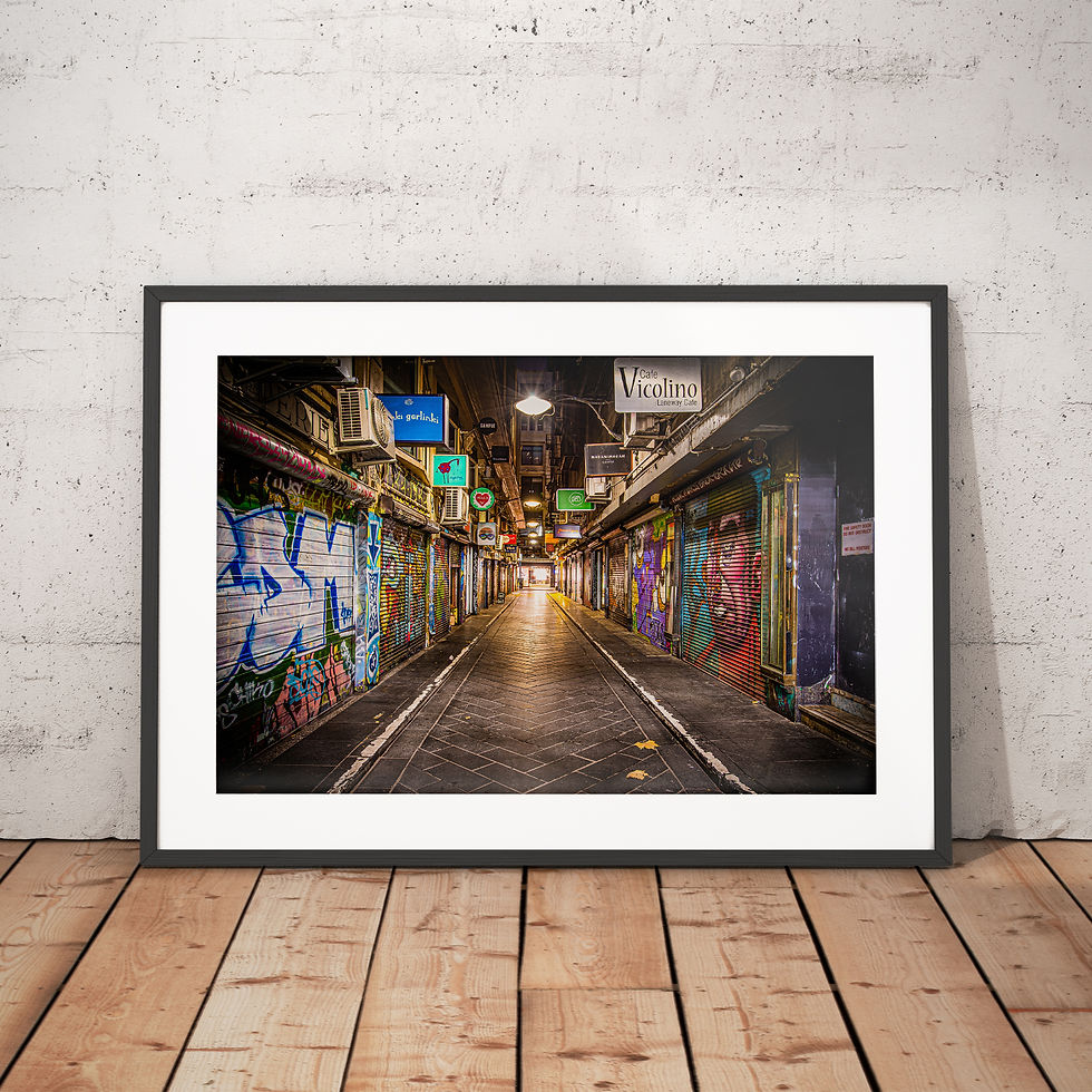Thumbnail: Melbourne Centre Place Street Art Graffiti