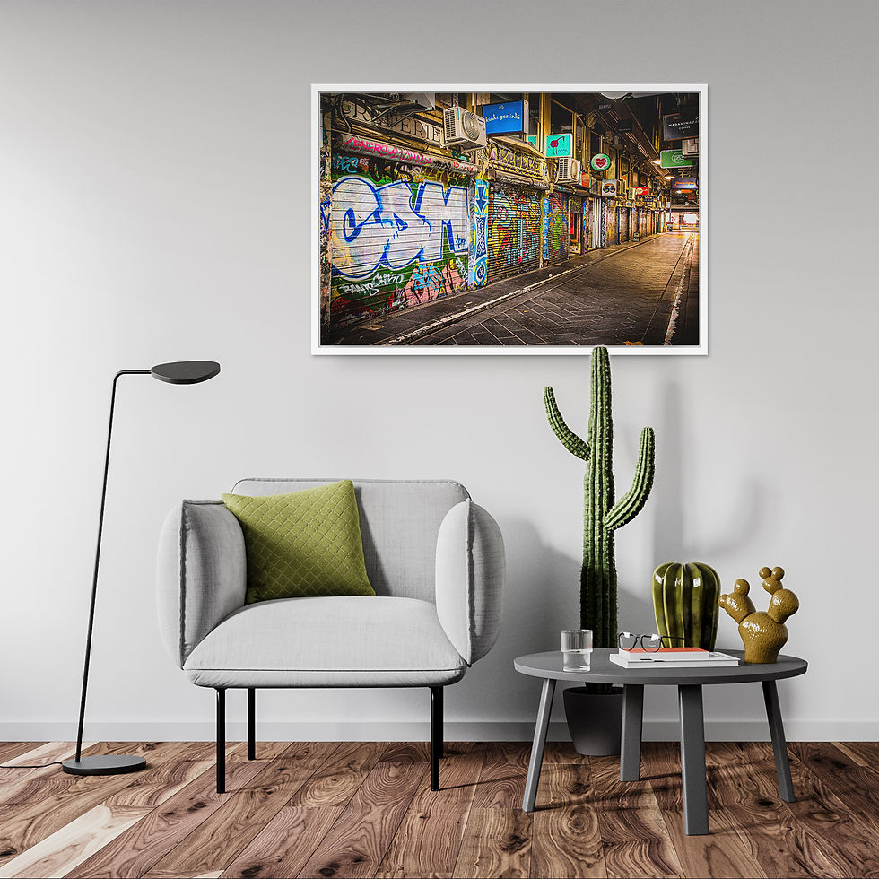 Thumbnail: Melbourne Centre Place Street Art Graffiti