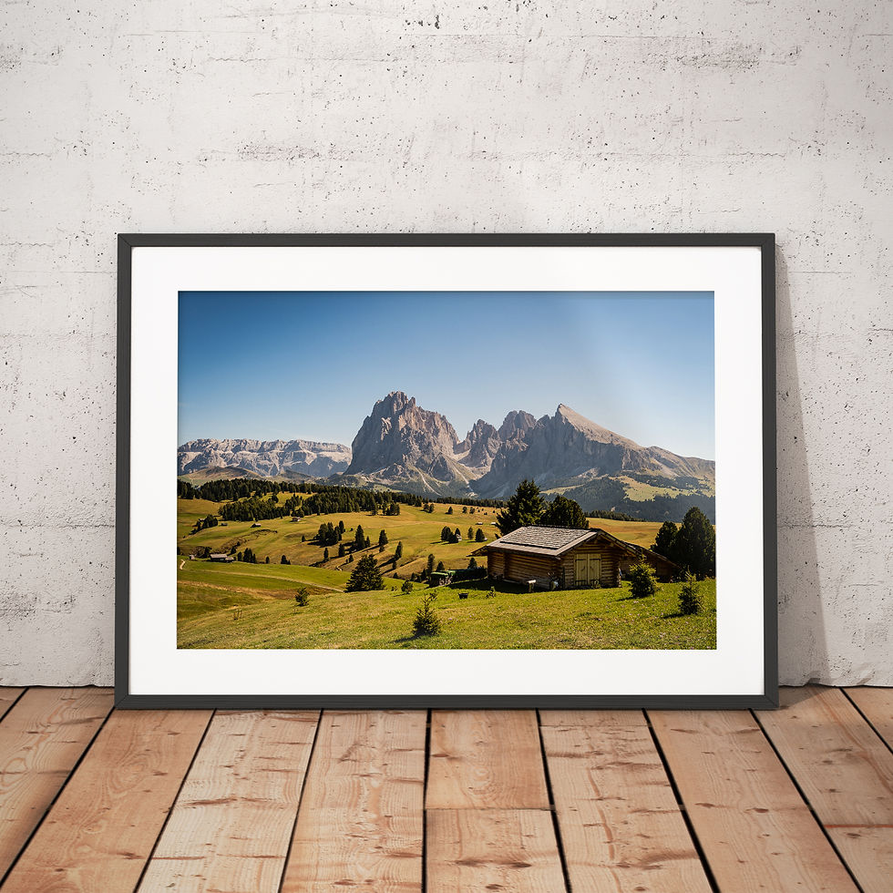 Thumbnail: Dolomites Sassulongo and Cottage