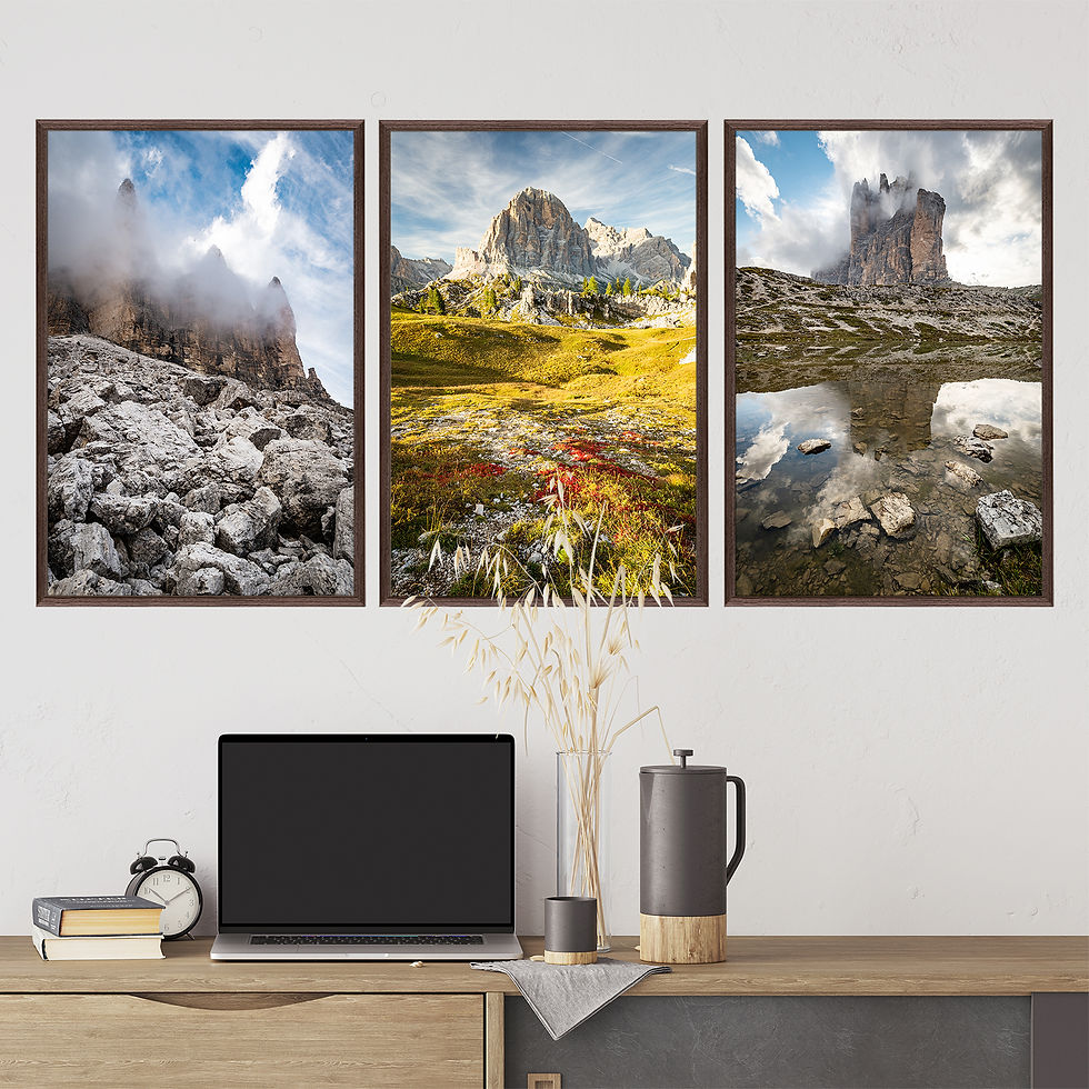 Thumbnail: Dolomites Carved Terrain Set