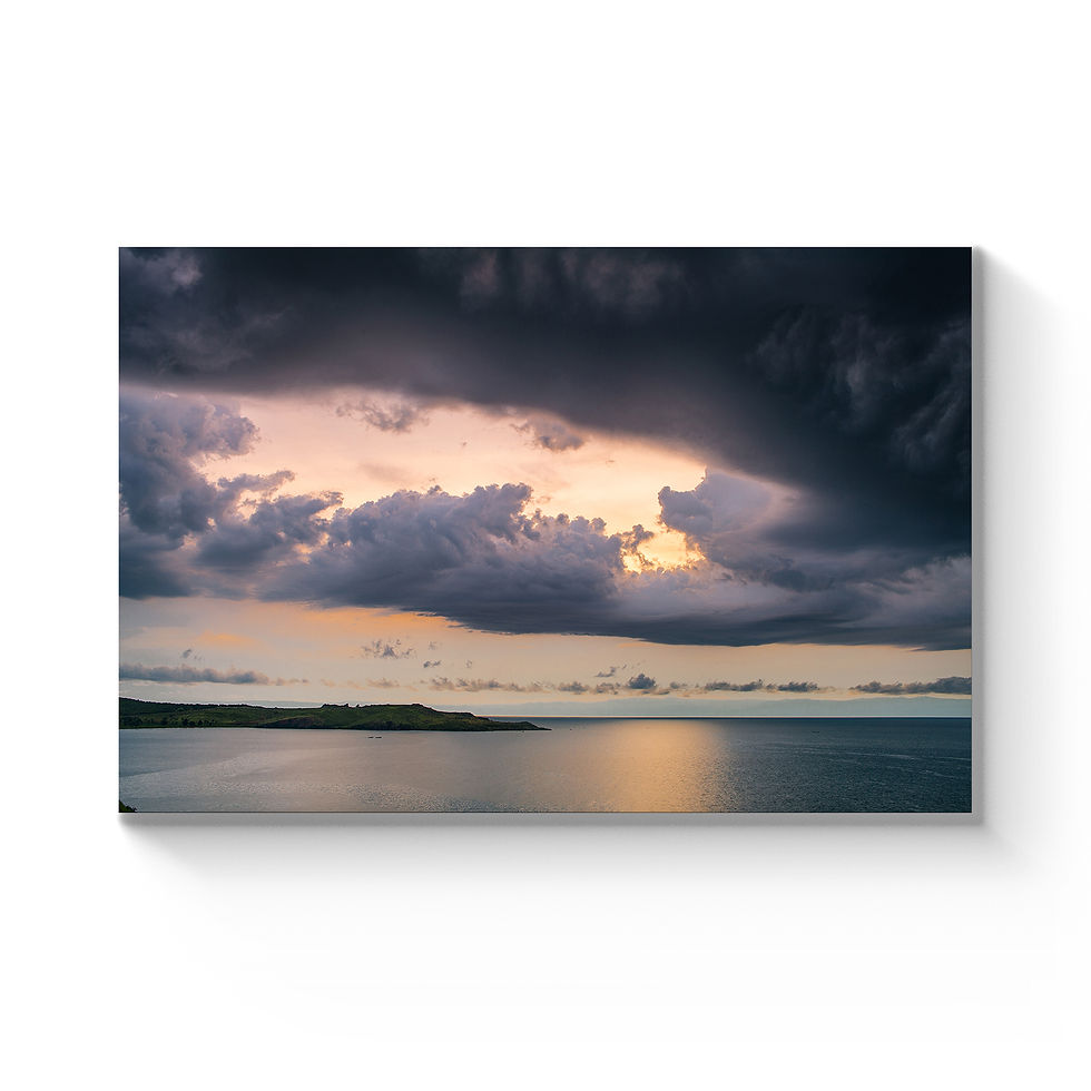 Tanzania Stormclouds at Sunset