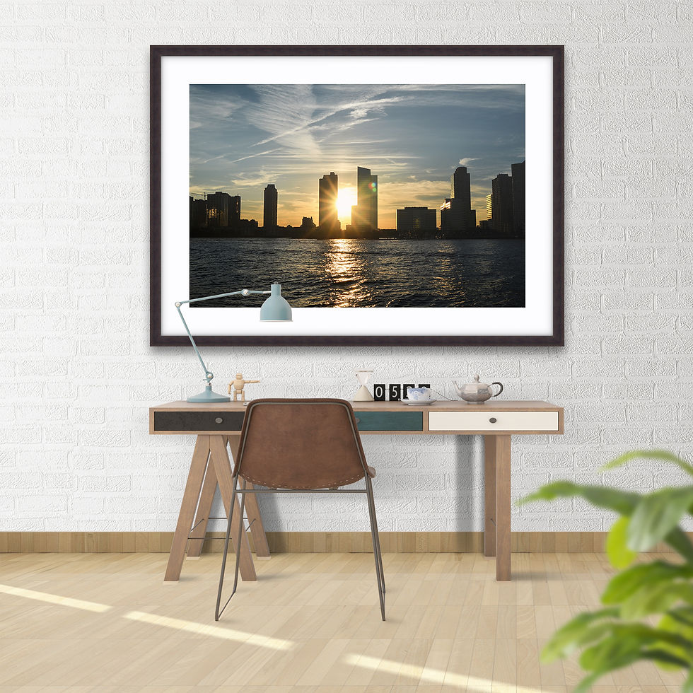 Thumbnail: New York Silhouette at Sunset