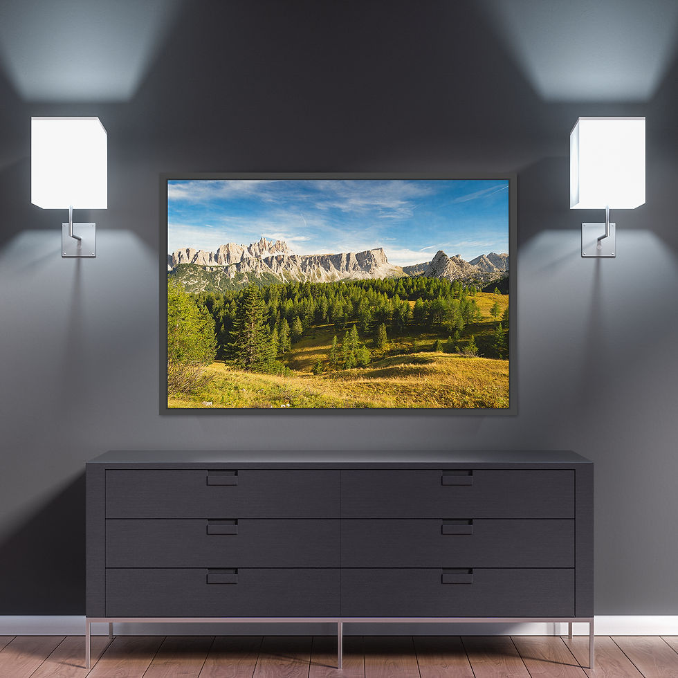 Thumbnail: Dolomites Lastoni Di Formin and Valley