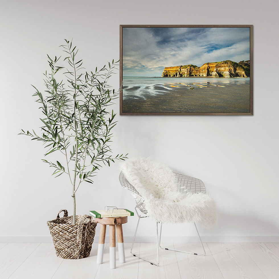 Thumbnail: Taranaki Elephant Rock Beach Sunset