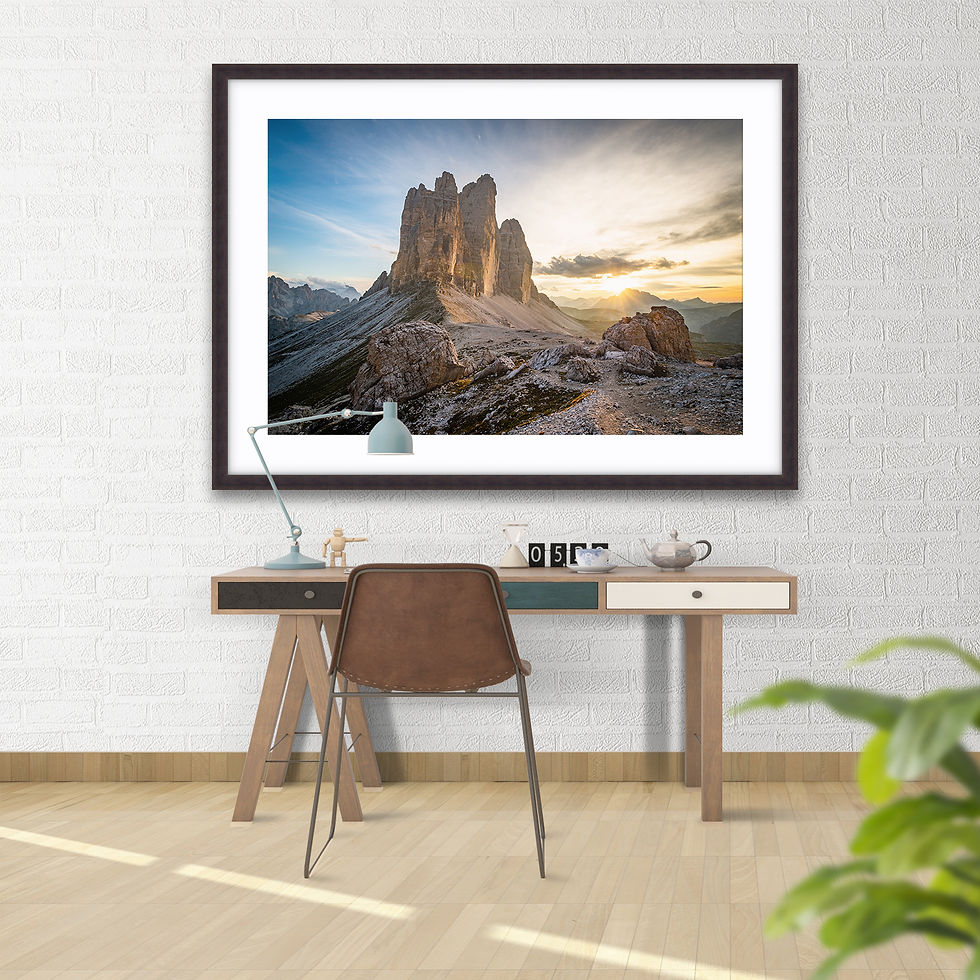Thumbnail: Dolomites Tre Cime Sunset