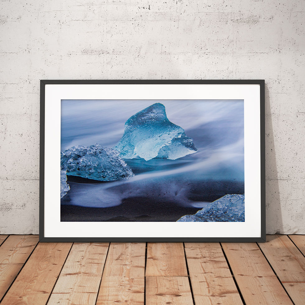 Thumbnail: Iceland Coloured Ice