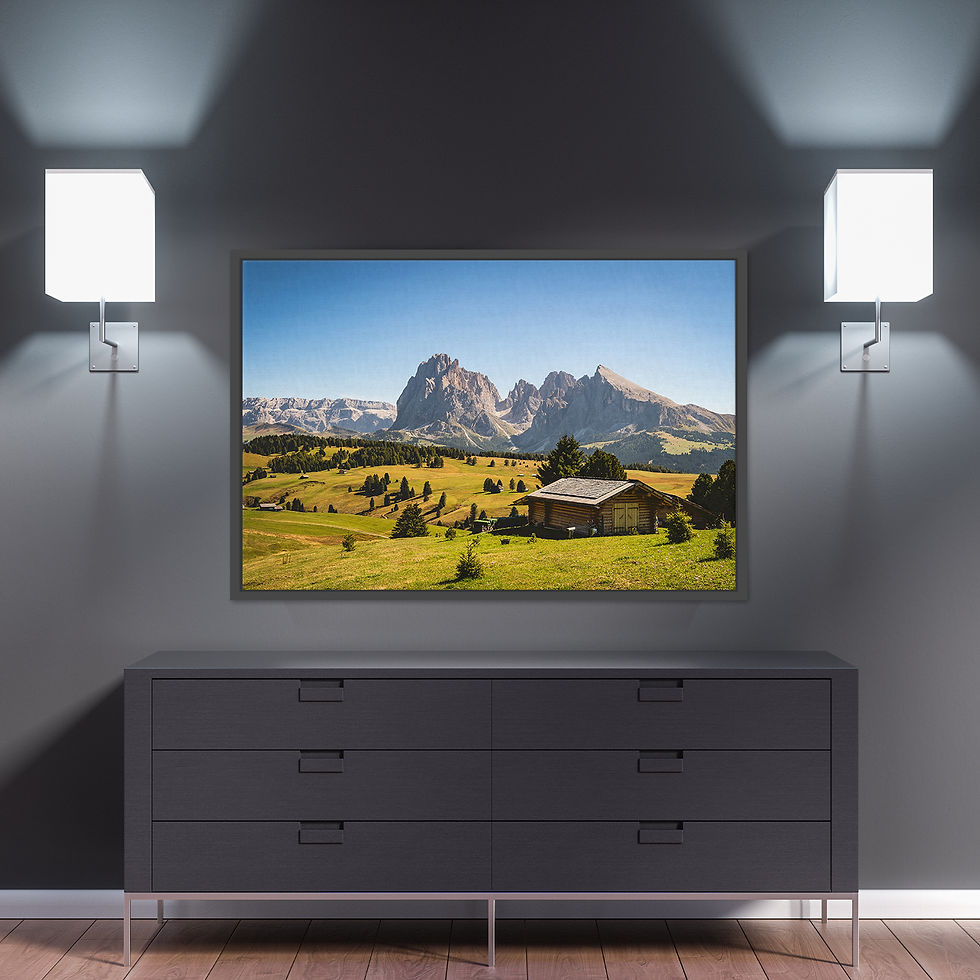Thumbnail: Dolomites Sassulongo and Cottage