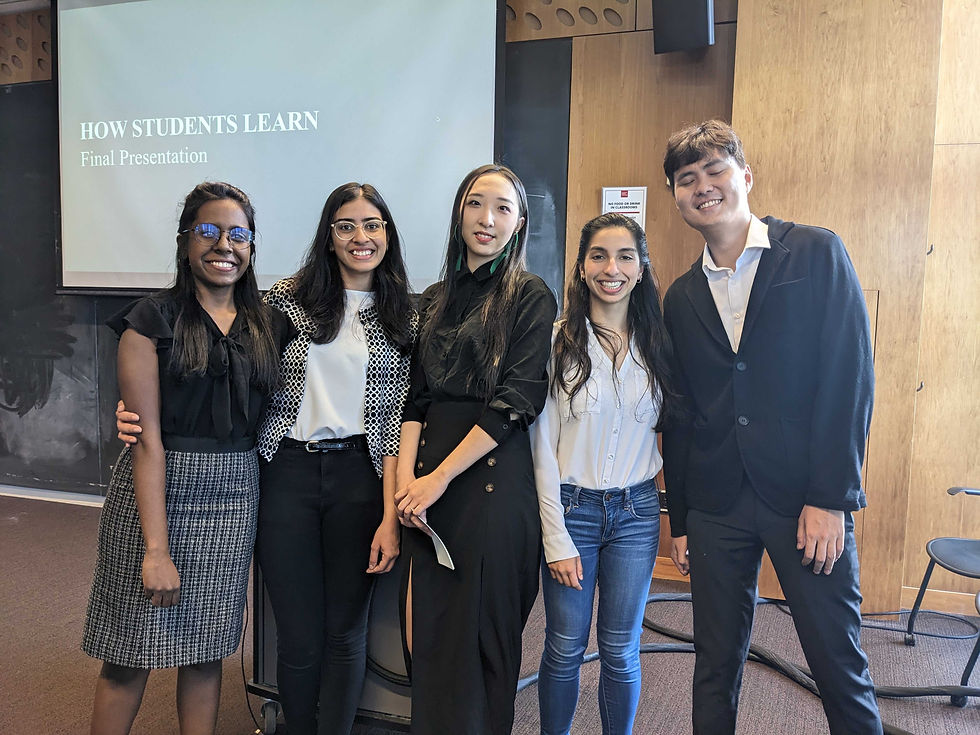 Our research presentation