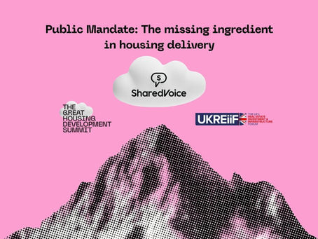 Shared Voice The Great Housing Development Summit