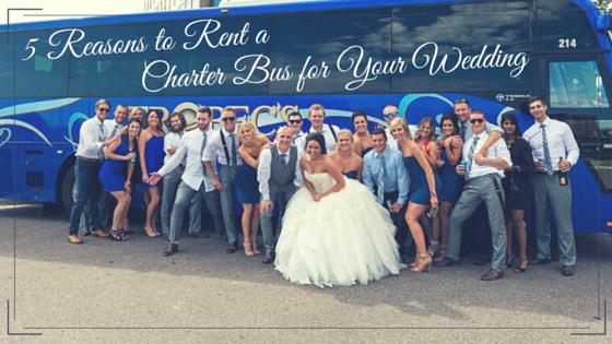 charter bus wedding
