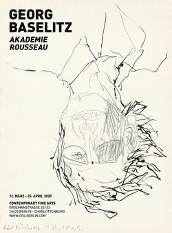 GEORG BASELITZ POSTER