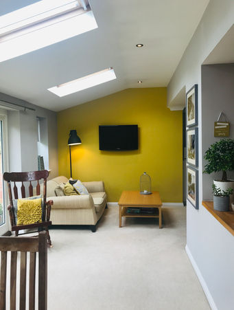Painted Living Space