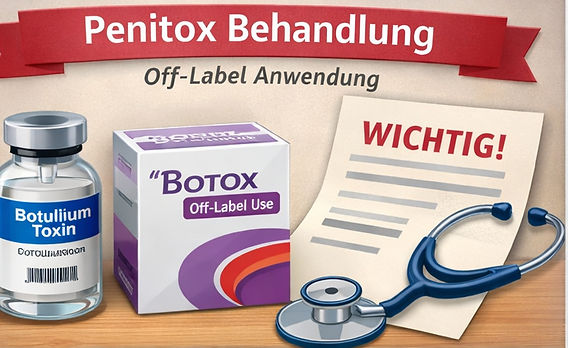Penitox – Botox für den Penis bei Erektionsstörung