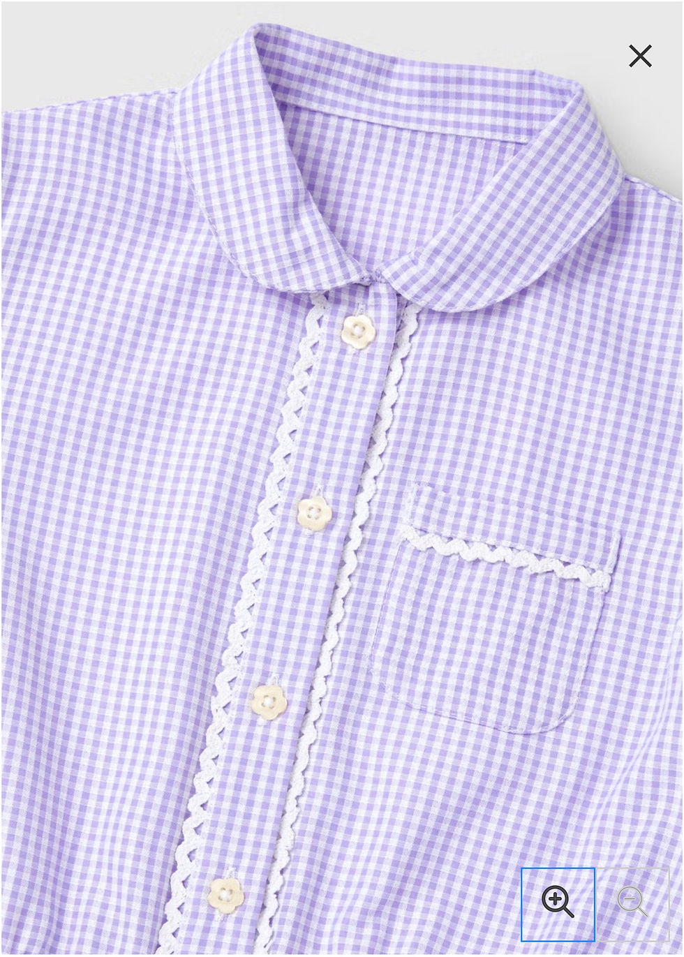 Thumbnail: Purple Gingham Dress