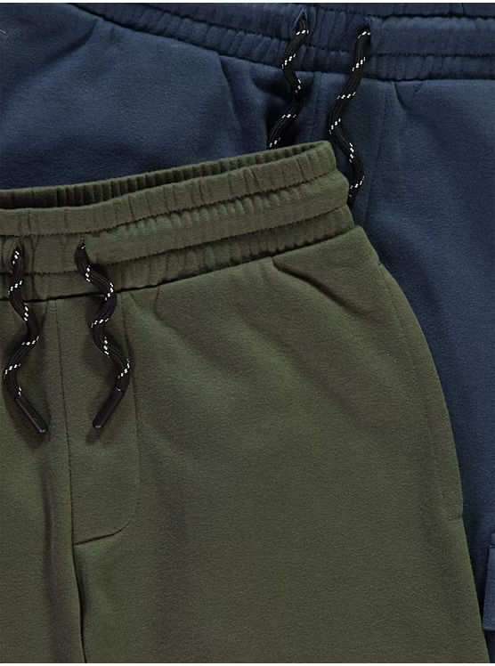 Thumbnail: 2 Pack Cuffed Cargo Joggers