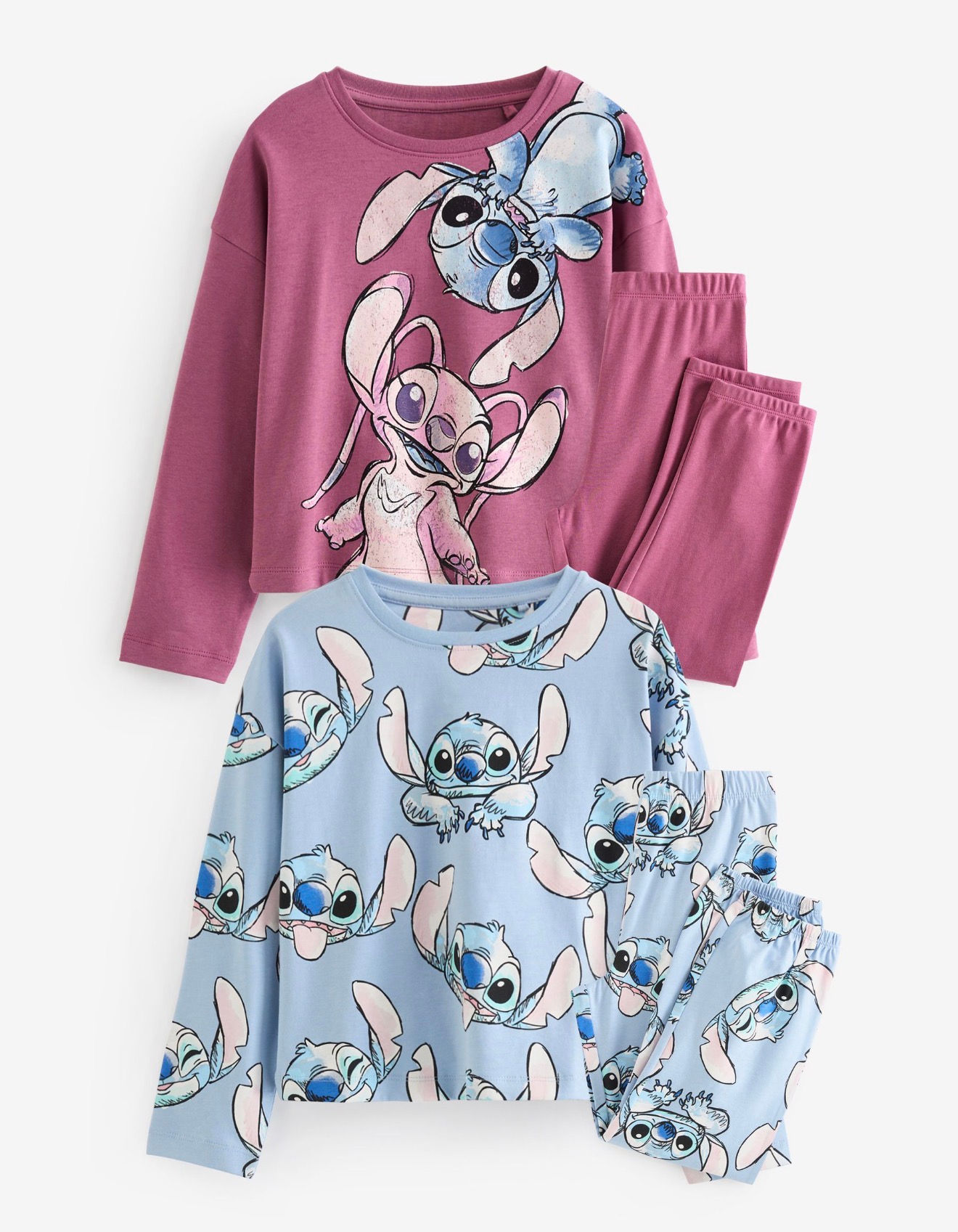 2 Pack Lilo and Stitch Pyjamas
