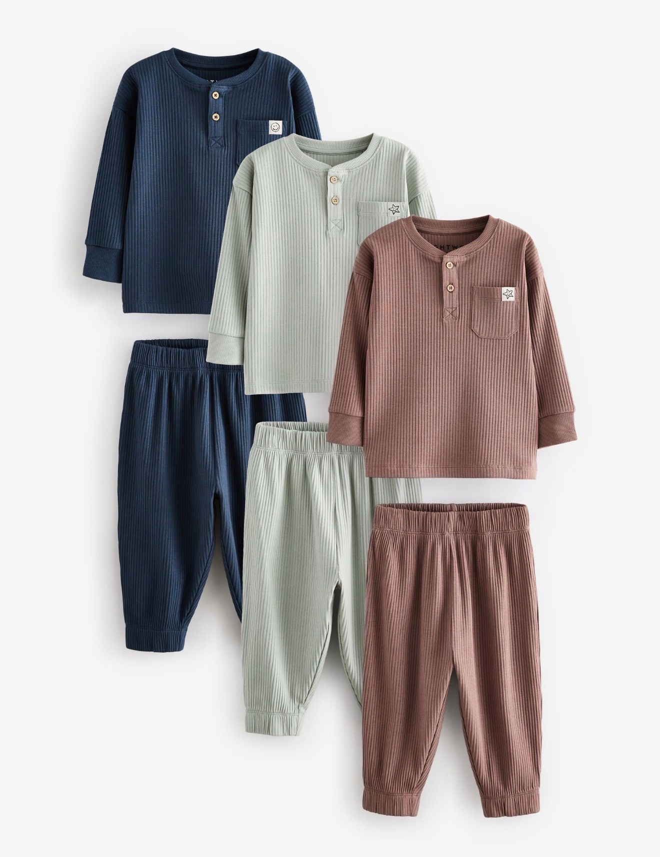 3 Pack Pyjamas