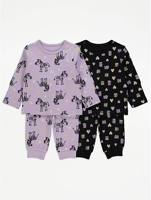 2 Pack Pyjamas