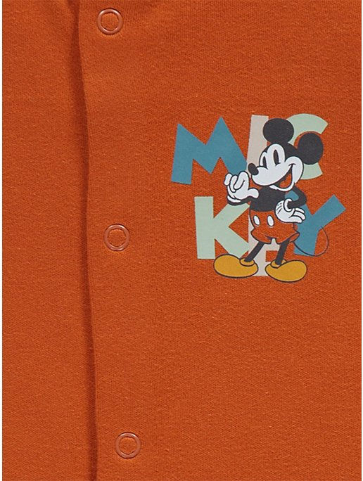 Thumbnail: 3 Pack Mickey Mouse Sleepsuits
