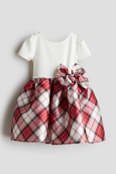 Flared-Skirt Dress